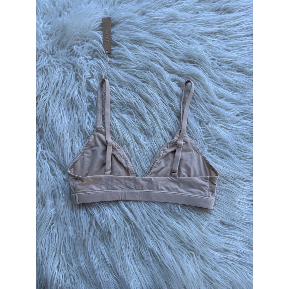 Skims Fits Everybody Triangle Bralette Sand Size Small - Picture 4 of 7